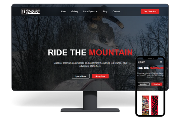 Flipsideboard Shop portfolio