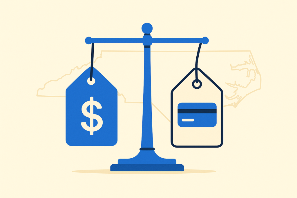 Cash Discounting and Dual Pricing in NC